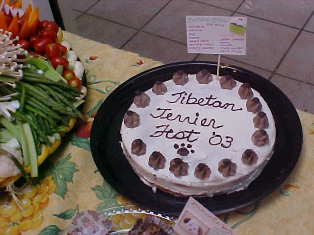 Tibetan Terrier Cake